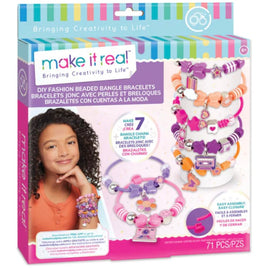 DIY Fashion Beaded Bangle brackets - ToyTime