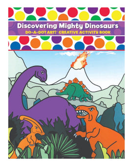 Doadot Art Mighty Dinosaurs Activity Book - ToyTime