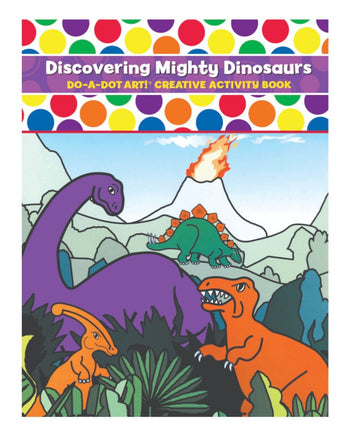 Doadot Art Mighty Dinosaurs Activity Book - ToyTime