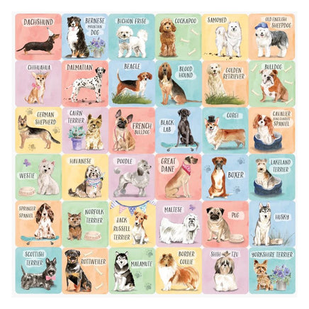 Dogs Memory Match Game (Set of 72 cards) - ToyTime