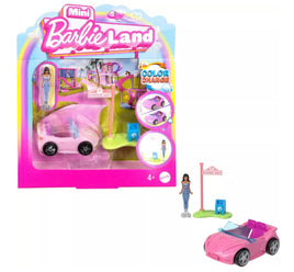 Doll and Vehicle Mini Barbie Land - ToyTime