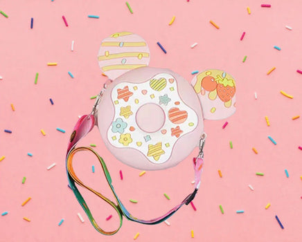 Donut Mouse Crossbody - Pink - ToyTime