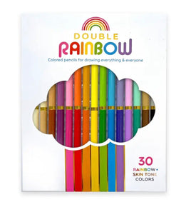 Double Rainbow Colored Pencils - ToyTime