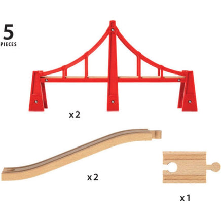 Double suspension bridge - ToyTime