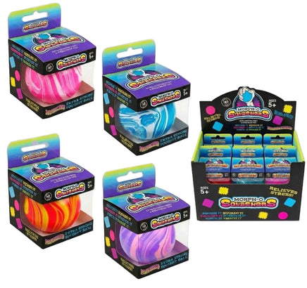 Dough Doughs Squish Dough Marblized Ball 2.33 inch - ToyTime