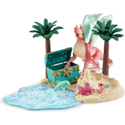 Dragon Island With Treasure...@Schleich - ToyTime