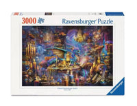 Dragon's Library 3000pc Puzzle - ToyTime