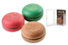 Duncan Wooden Crossed Flags Tournament Yo - Yos - ToyTime