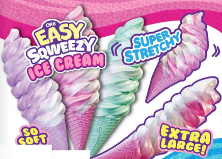 Easy Sqweezy Super Stretchy Jumbo Ice Cream - ToyTime