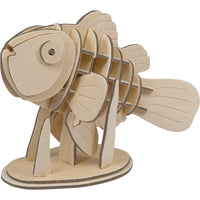 Eco 3D Wooden Puzzle - Clown Fish - ToyTime