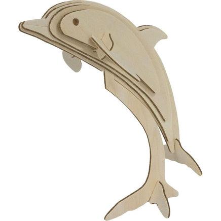 Eco 3D Wooden Puzzle - Dolphin - ToyTime