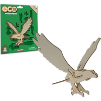 Eco 3D Wooden Puzzle - Eagle - ToyTime