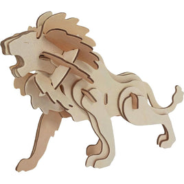 Eco 3D Wooden Puzzle - Lion - ToyTime