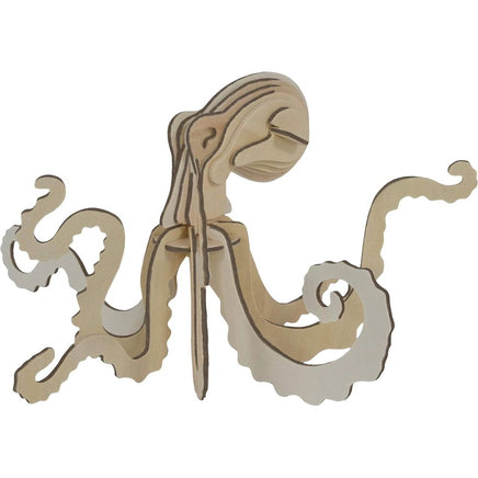 Eco 3D Wooden Puzzle - Octopus - ToyTime