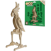 Eco 3D Wooden Puzzle - Parrot - ToyTime