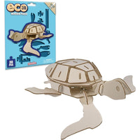 Eco 3D Wooden Puzzle - Sea Turtle - ToyTime