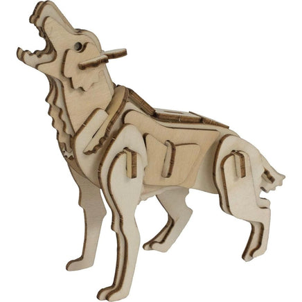 Eco 3D Wooden Puzzle - Wolf - ToyTime