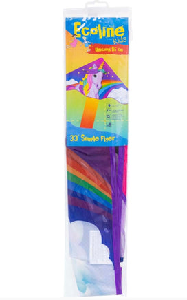 Ecoline Kids 85cm Unicorn Simple Flyer - ToyTime