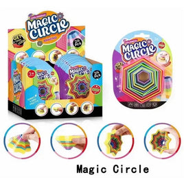 Educational sensory toy fidget game toy magic circle - puzzle 3D magic star - ToyTime