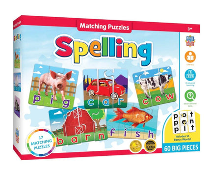 Educational Spelling Matching Puzzle - ToyTime