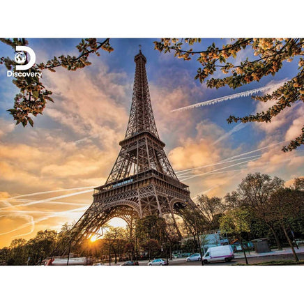 Eiffel Tower, Paris Discovery 3D Puzzle 500pc - ToyTime