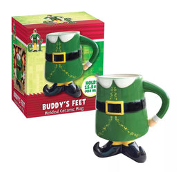 Elf The Movie Buddy Feet 15.5oz Molded Mug - ToyTime