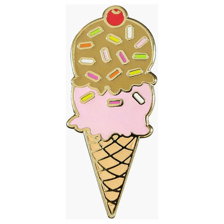 Enamel Pin Ice Cream Cone - ToyTime