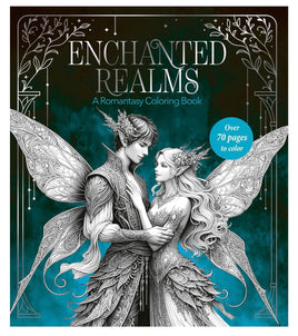 Enchanted Realms A Romantasy Coloring Book - ToyTime