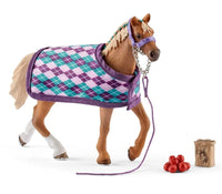 English Thoroughbred with blanket 42360 - ToyTime