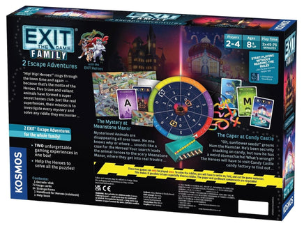 Exit The Game Family 2 Escape Adventures - ToyTime