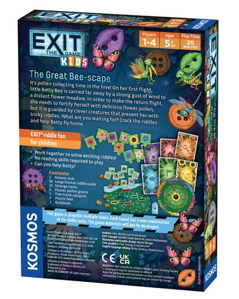 Exit The Game Family The Great Bee scape - ToyTime