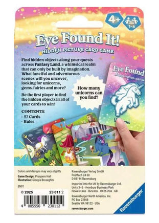 Eye Found It! Fantasy Card Game - ToyTime