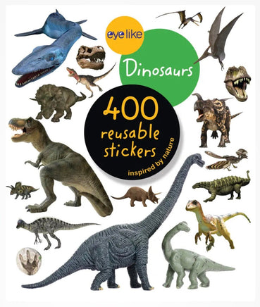 Eye Like Dinosaurs 400 Reusable Stickers - ToyTime