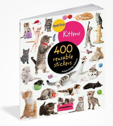 EyeLike 400 Reusable Stickers Kittens - ToyTime