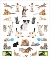 EyeLike 400 Reusable Stickers Kittens - ToyTime
