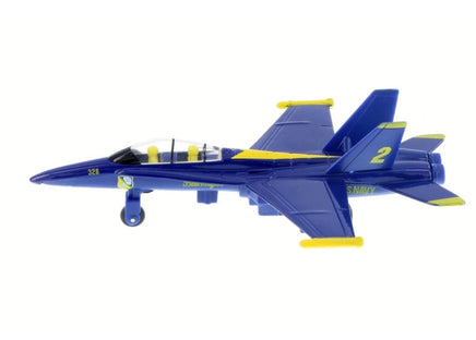 F18 Blue Angel DieCast 6.5 inch - ToyTime