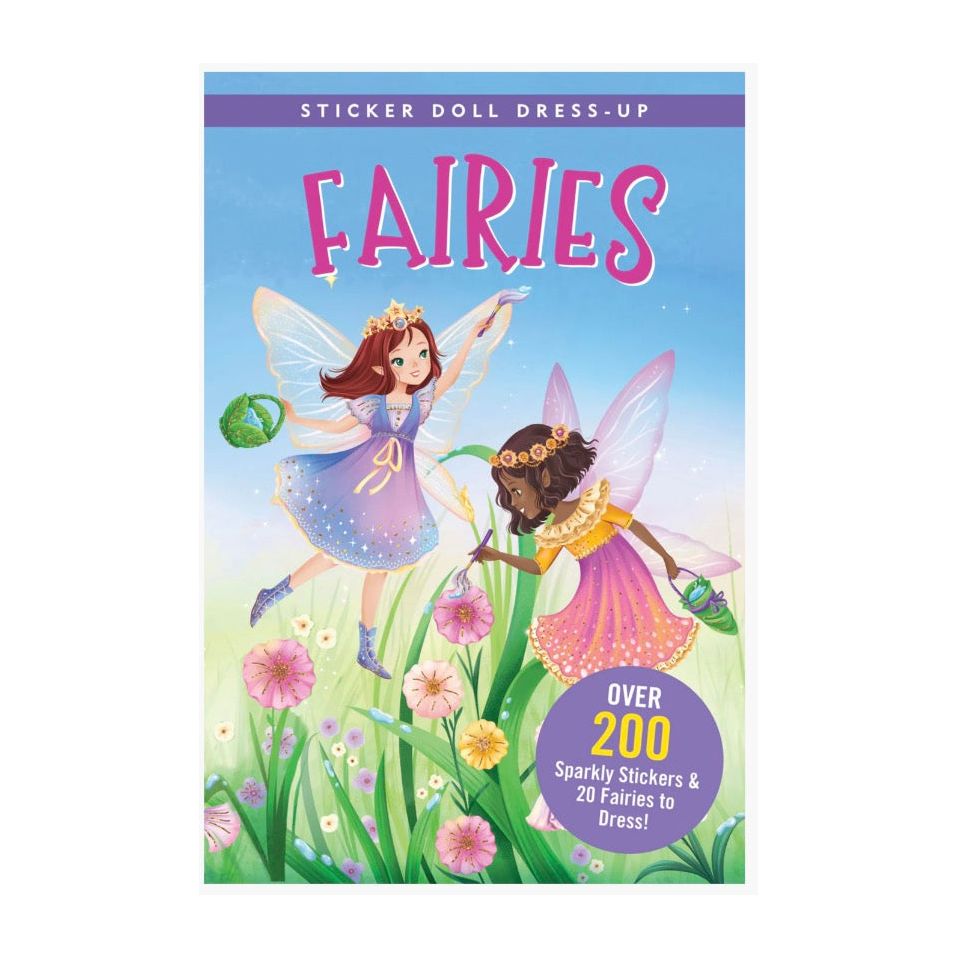 Fairies: Over 200 Sparkly Stickers & 20 Fairies & Elves to Dress! [Book]