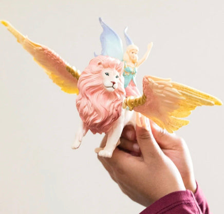 Fairy in Flight on Winged Lion 70714...@Schleich - ToyTime