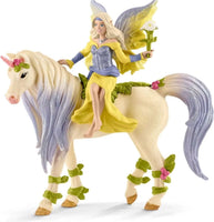 Fairy Sera With Blossom Unicorn 70565...@Schleich - ToyTime