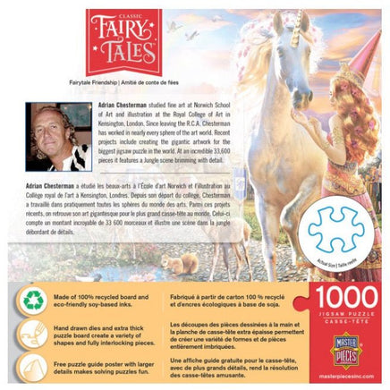 Fairy Tales 1000pc Puzzle Fairytale Friendship…@Masterpcs - ToyTime