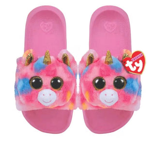 Fantasia Unicorn Slippers slides Large - ToyTime