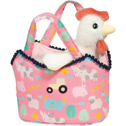 Farm Friends Sassy Sak w Hen 2156 - ToyTime