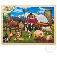 Farm Puzzle 48Pcs - ToyTime