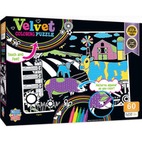 Farm Velvet Coloring 60 pc - ToyTime