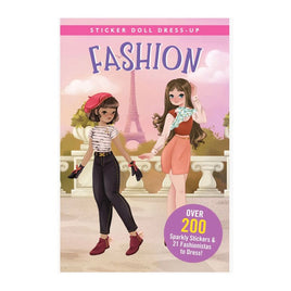 Fashion Sticker Doll Dress Up Book - ToyTime