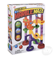 Fast Action Marble Maze - 80 Pieces - ToyTime