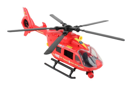 FDNY Ambulance Helicopter W/Lights & Sound - ToyTime