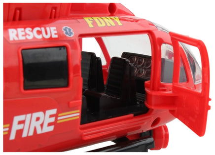 FDNY Ambulance Helicopter W/Lights & Sound - ToyTime