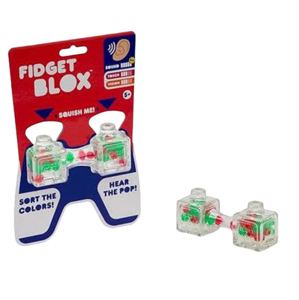 Fidget Blox Green and Red - ToyTime