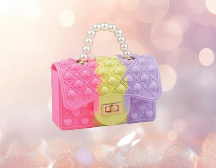 Fidget Pearl Handbag Cotton Candy - ToyTime